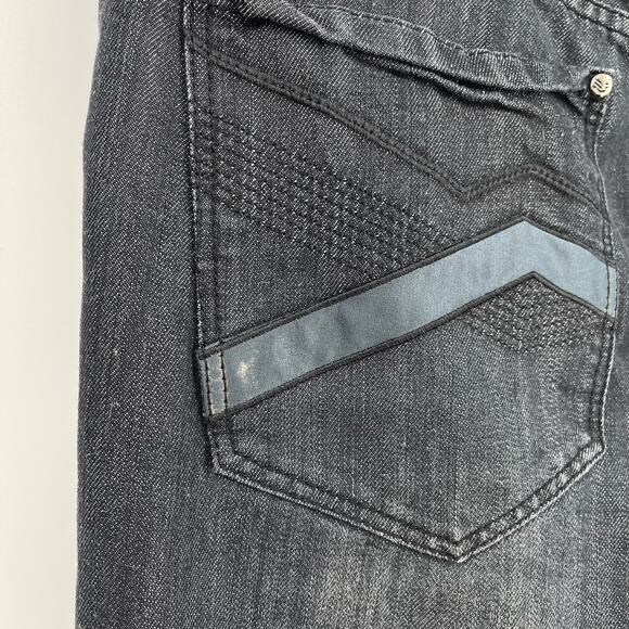 Rok Jeans Loose Fit Dark Wash Men's Size 46x32 - Picture 4 of 6